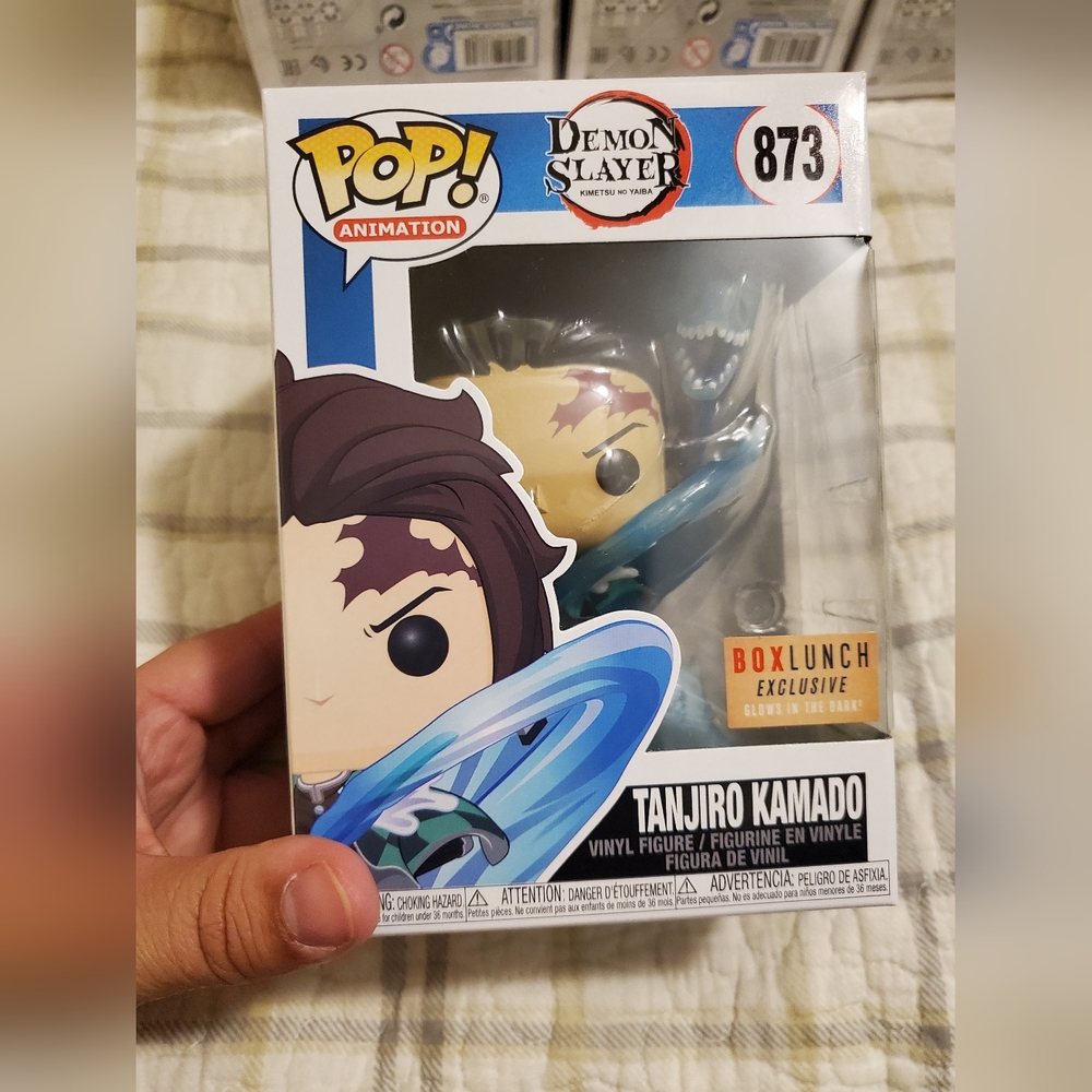 Demon Slayer: Tanjiro Kamado (Boxlunch Exclusive GITD) Funko Pop #873
